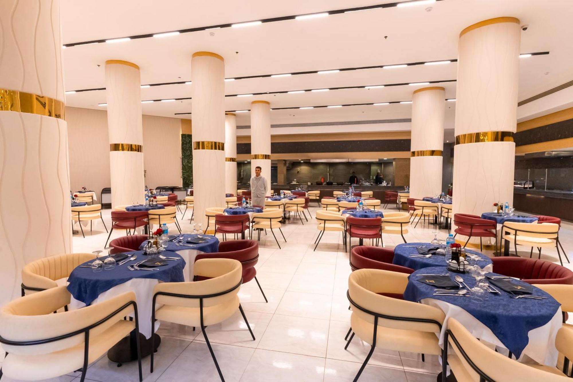 The V Luxury Resort Sahl Hasheesh Χουργκάντα Εξωτερικό φωτογραφία The restaurant
