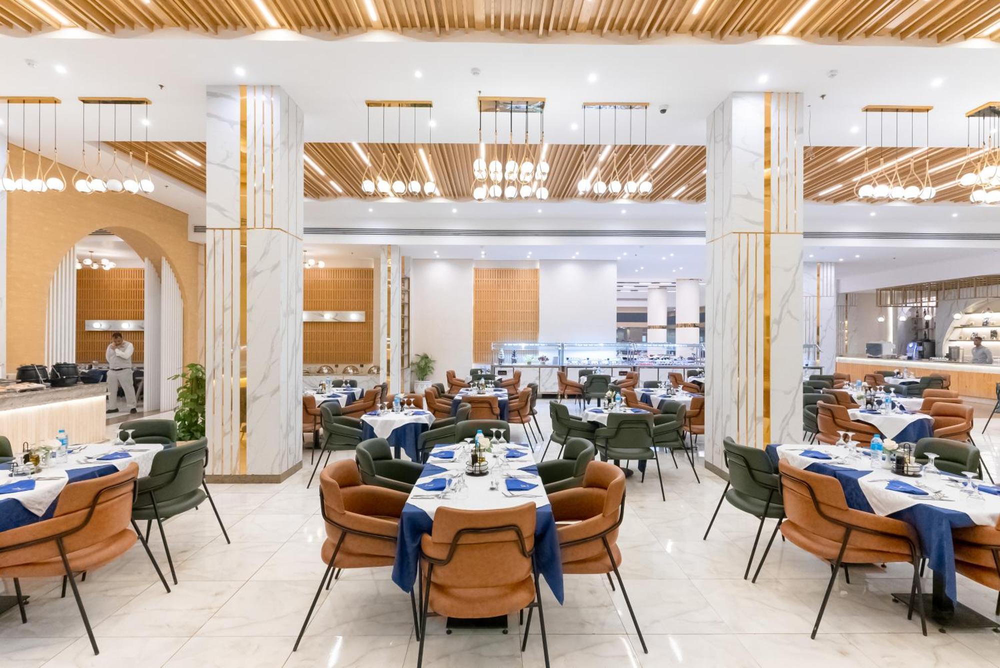 The V Luxury Resort Sahl Hasheesh Χουργκάντα Εξωτερικό φωτογραφία The restaurant