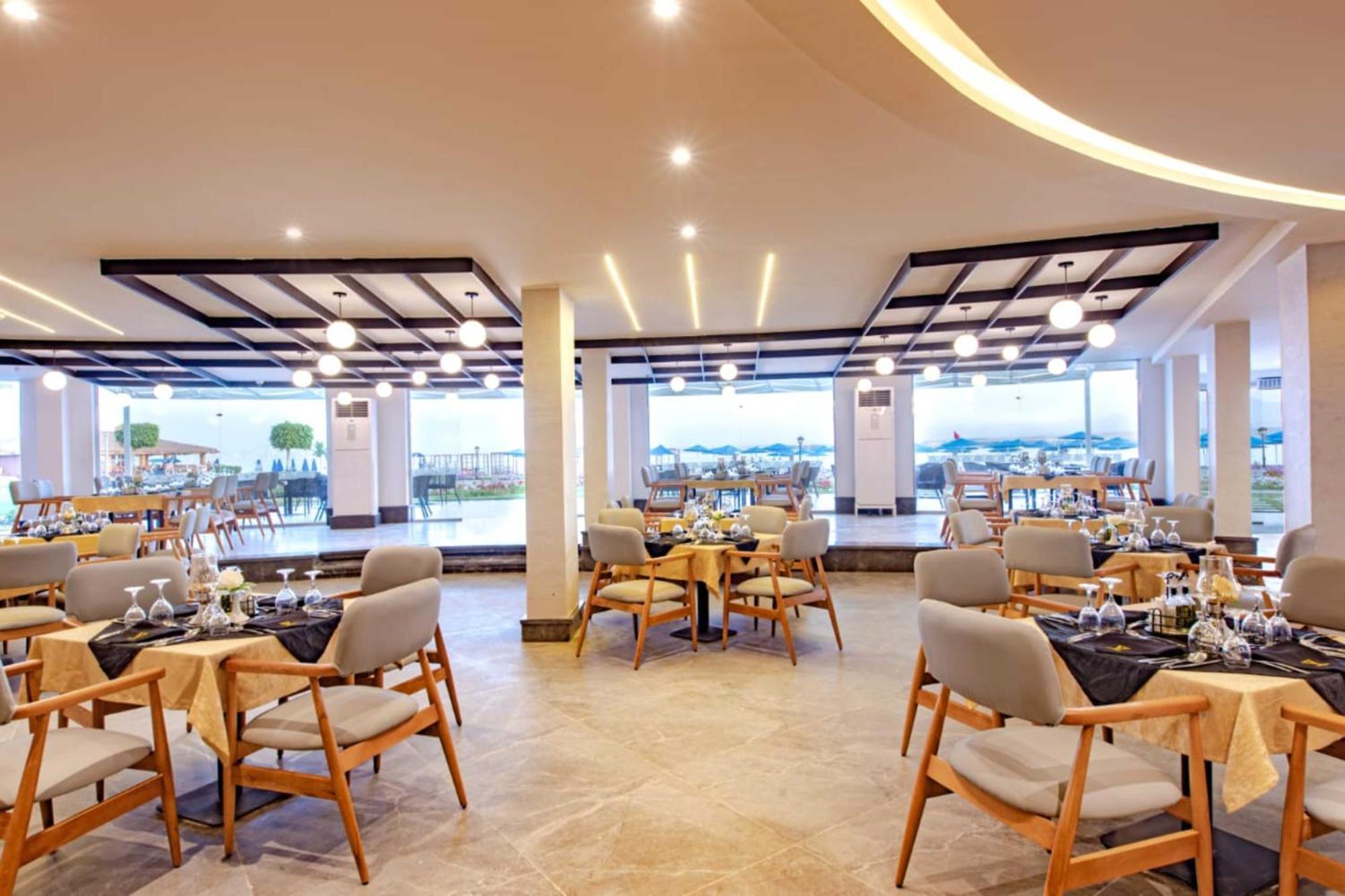 The V Luxury Resort Sahl Hasheesh Χουργκάντα Εξωτερικό φωτογραφία Restaurant